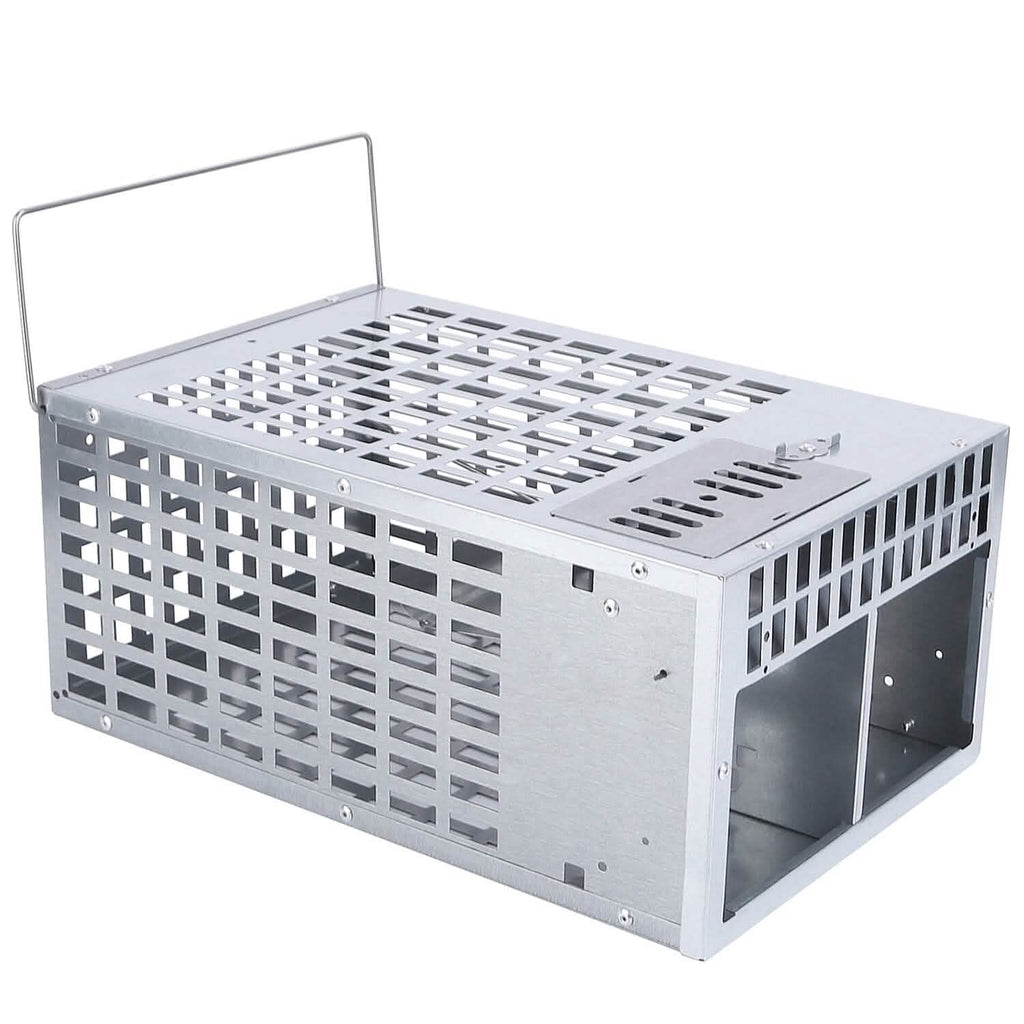 Reusable Metal Rat Cage Catch Release Continuous Capture by DailySale