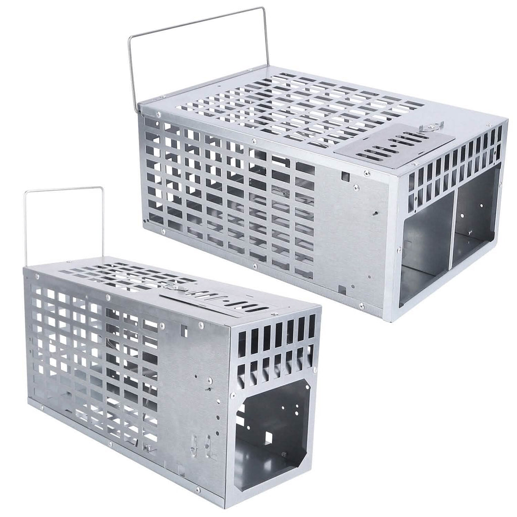Reusable Metal Rat Cage Catch Release Continuous Capture by DailySale