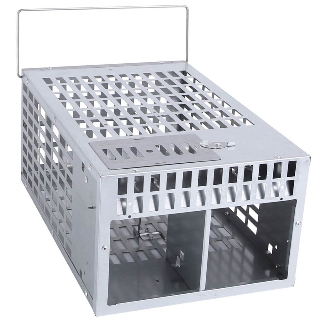 Reusable Metal Rat Cage Catch Release Continuous Capture by DailySale
