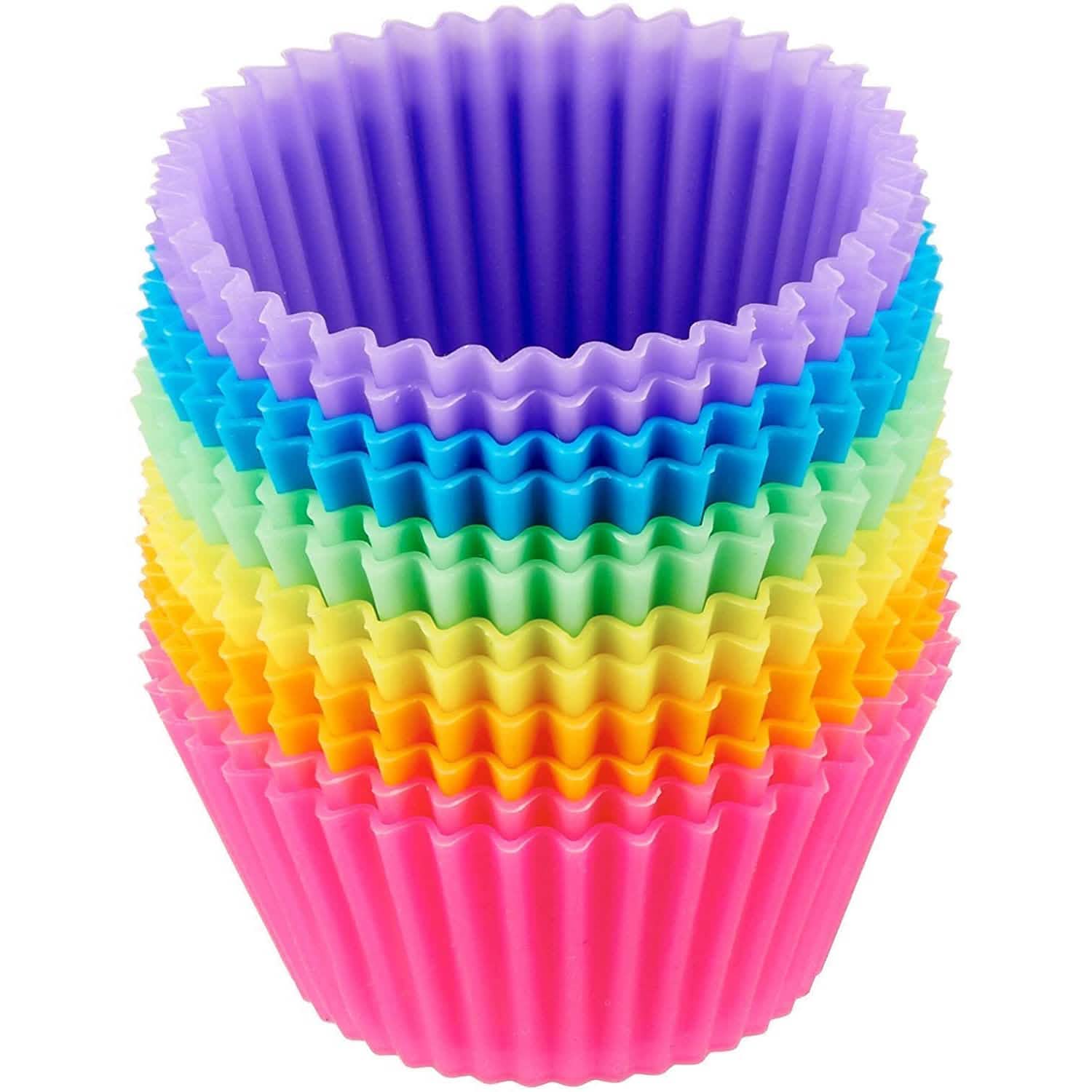 Reusable Silicone Baking Cups by DailySale