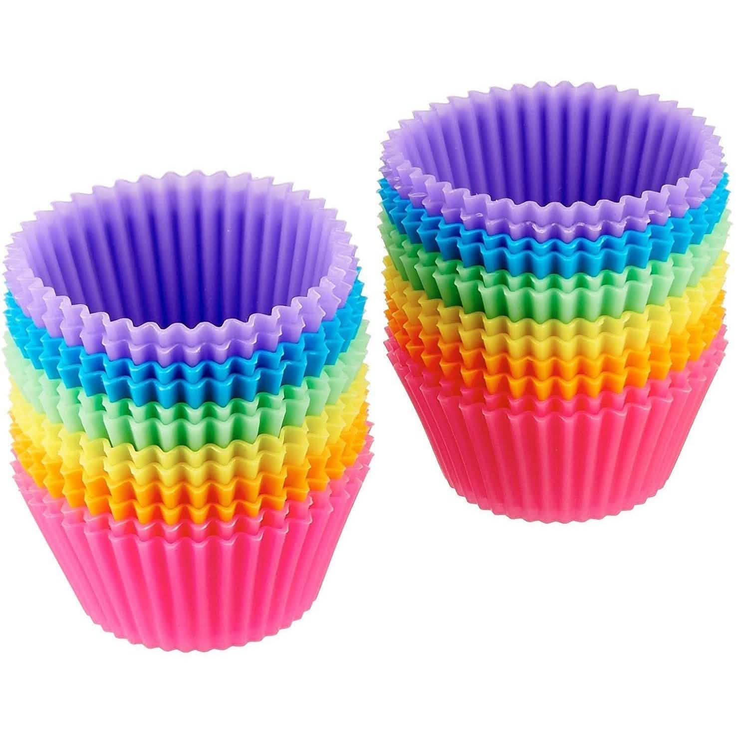 Reusable Silicone Baking Cups by DailySale