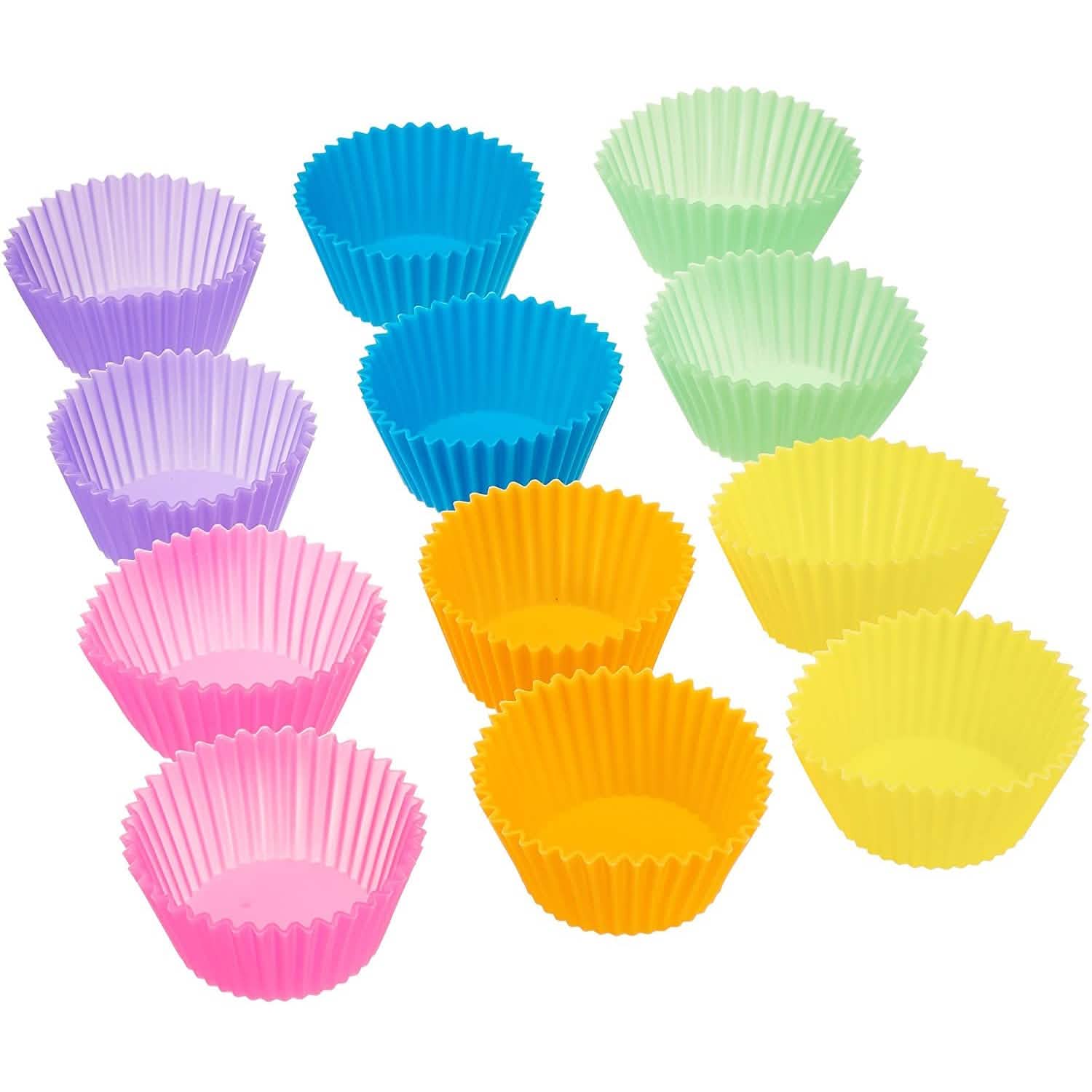 Reusable Silicone Baking Cups by DailySale