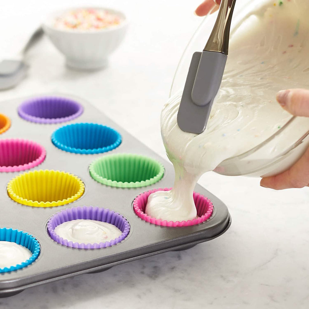 Reusable Silicone Baking Cups by DailySale