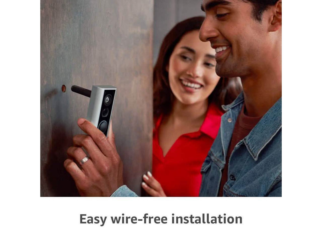 Ring Peephole Cam Video Doorbell Smart, Compact HD Video Wifi Doorbell by DailySale