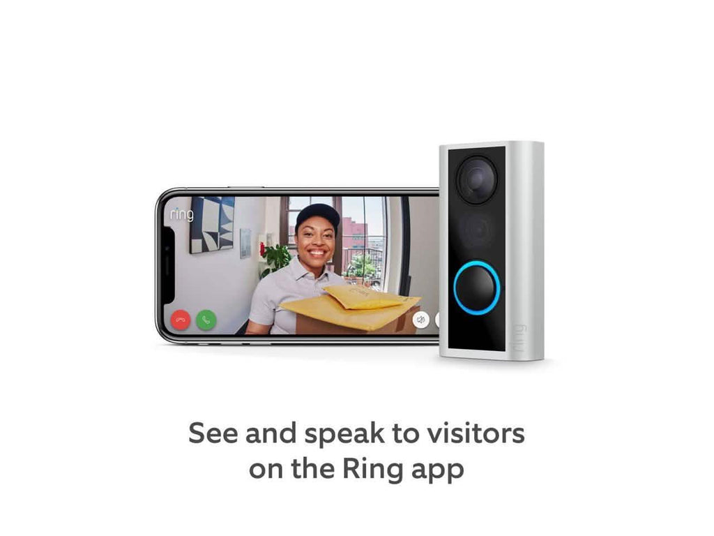 Ring Peephole Cam Video Doorbell Smart, Compact HD Video Wifi Doorbell by DailySale
