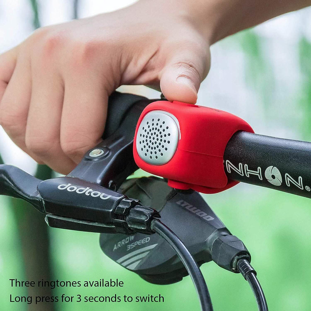 ROCKBROS Electra Bike Bell 90dB Electric Cycling Bells Horn by DailySale