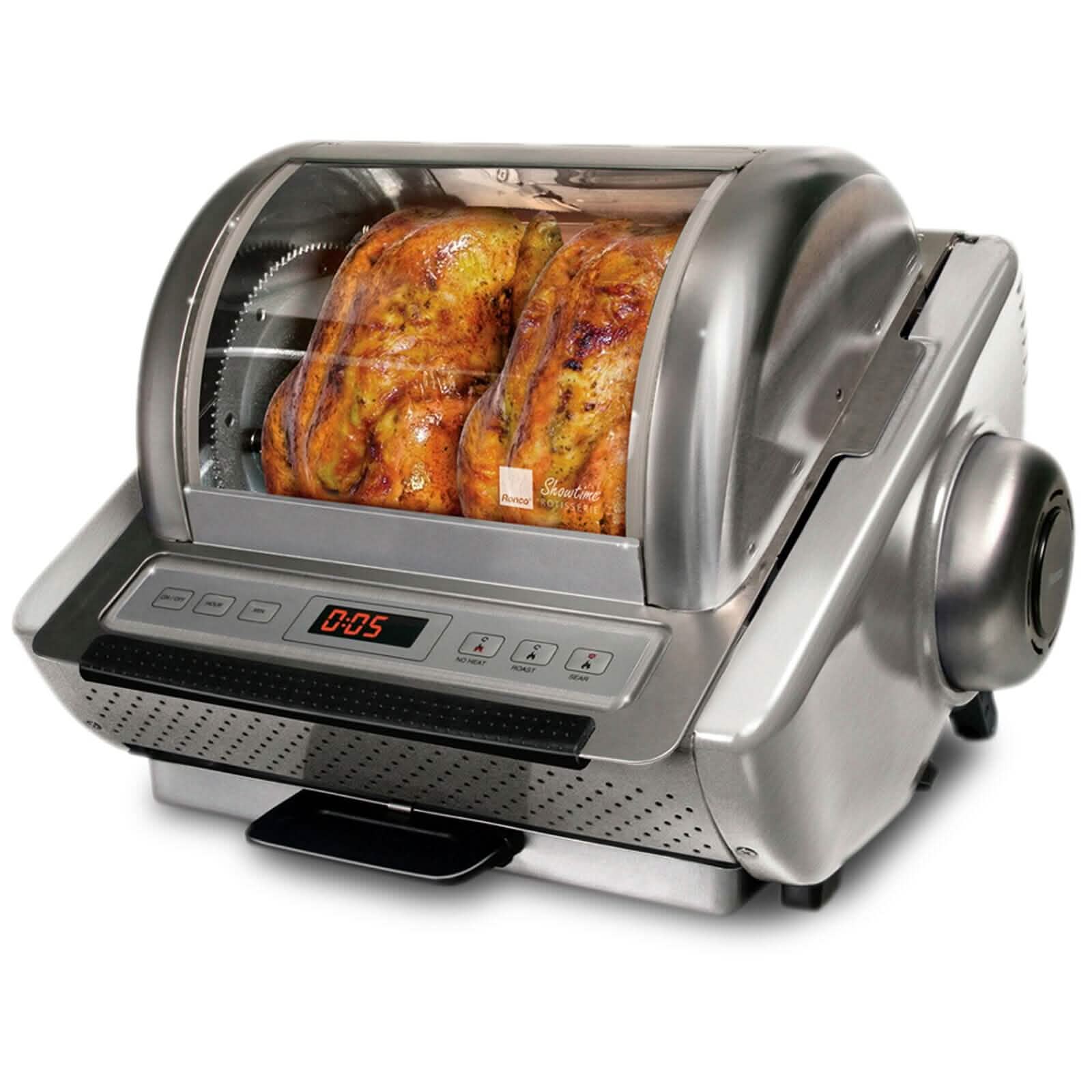Ronco EZ-Store Rotisserie Oven, Large Capacity (15lbs) Countertop Oven by DailySale