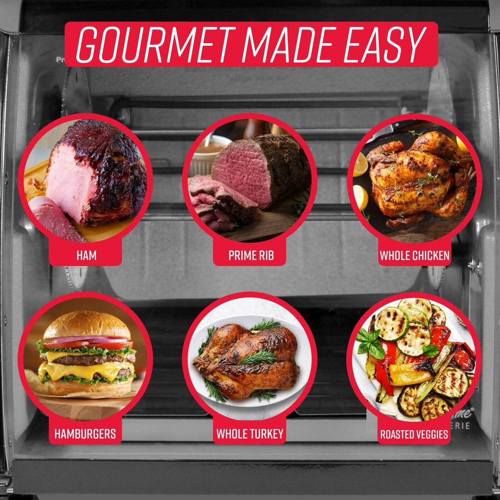 Ronco Modern Rotisserie Oven, Large Capacity (15lbs) Countertop Oven by DailySale