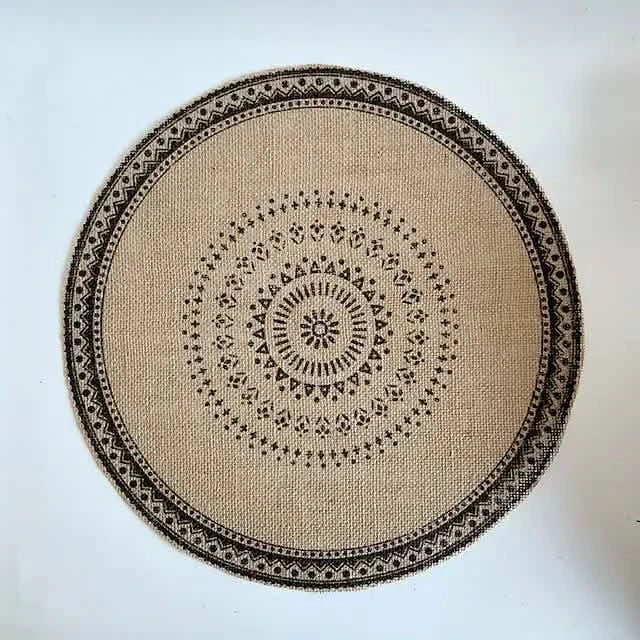 Round Mandala Placemats by DailySale