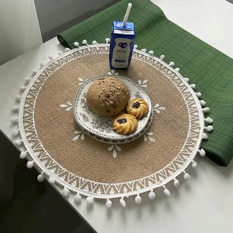 Round Mandala Placemats by DailySale