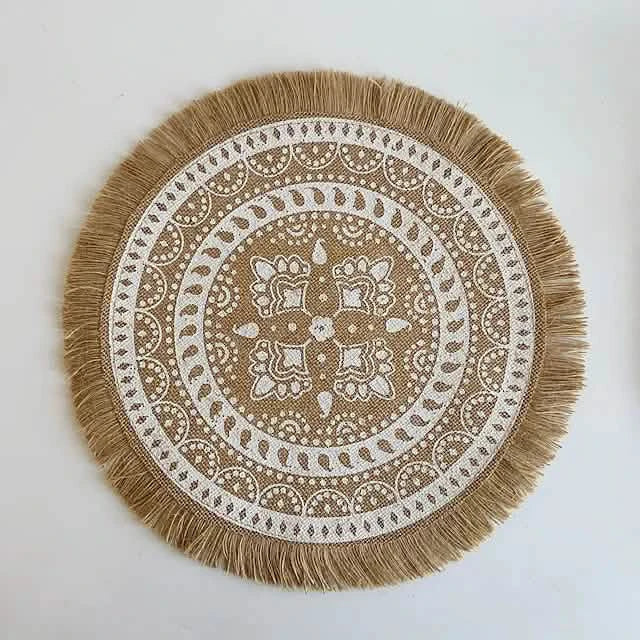Round Mandala Placemats by DailySale