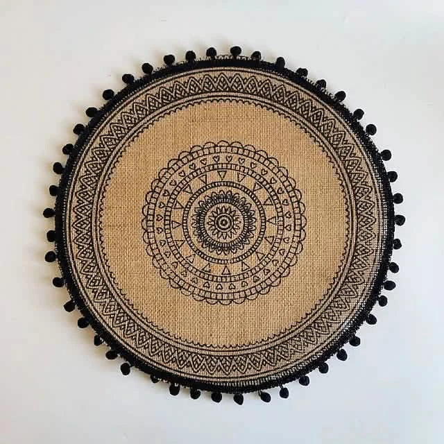 Round Mandala Placemats by DailySale