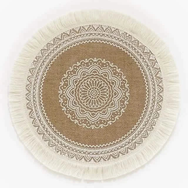 Round Mandala Placemats by DailySale