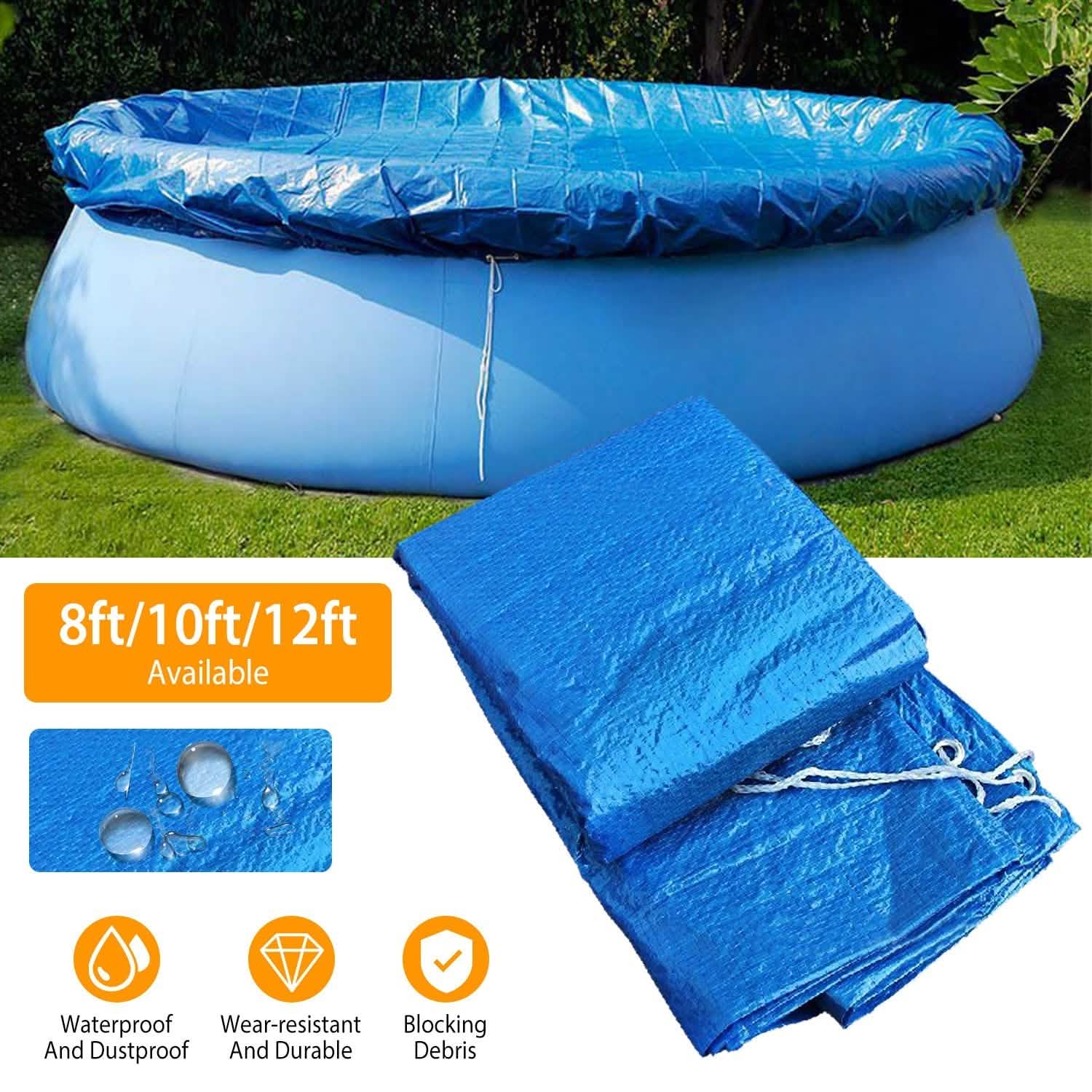 Round Swimming Pool Cover by DailySale