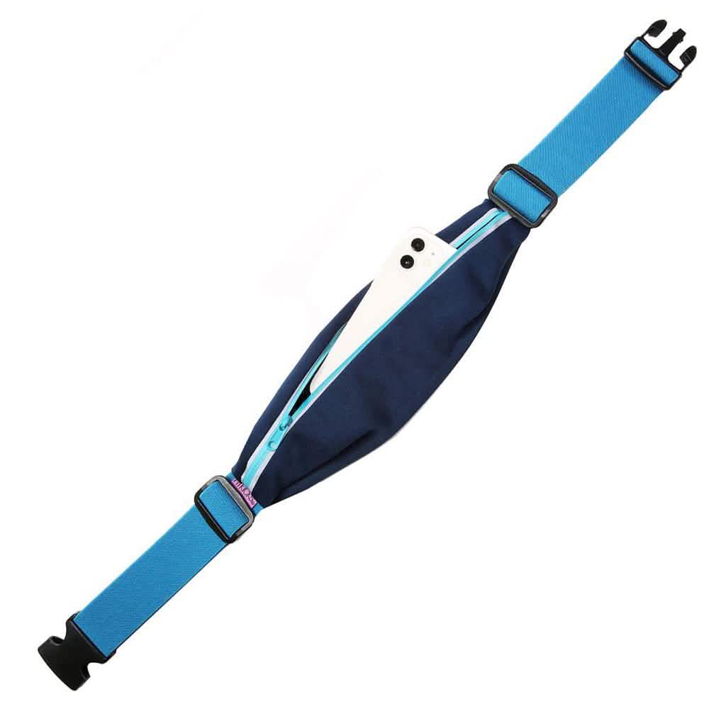 Running Belt Adjustable Waist Pack and Phone Holder with Reflective Zipper by DailySale