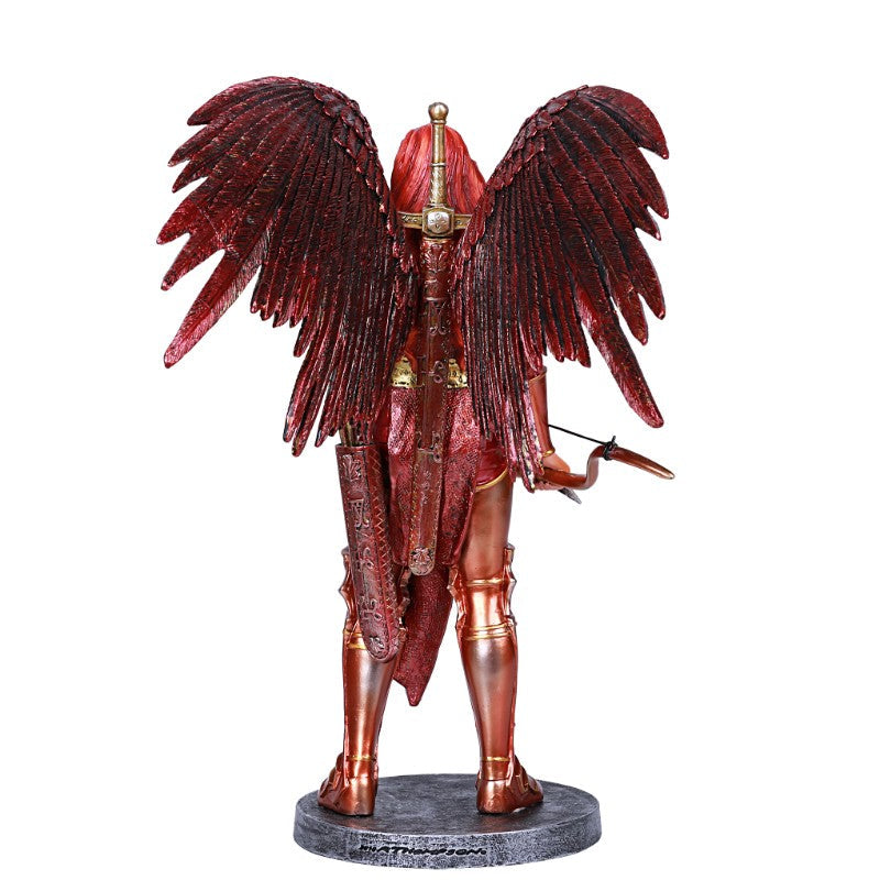 St. Uriel Angel Statue Figurine by FairyGlen Store