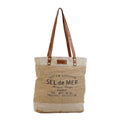 Go Green Organic Fabric Market Bag