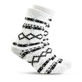 White Fox Patterned Sock
