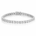 16 Carat TW Round Lab Grown Diamond 8” Tennis Bracelet in 14k White Gold by DailySale