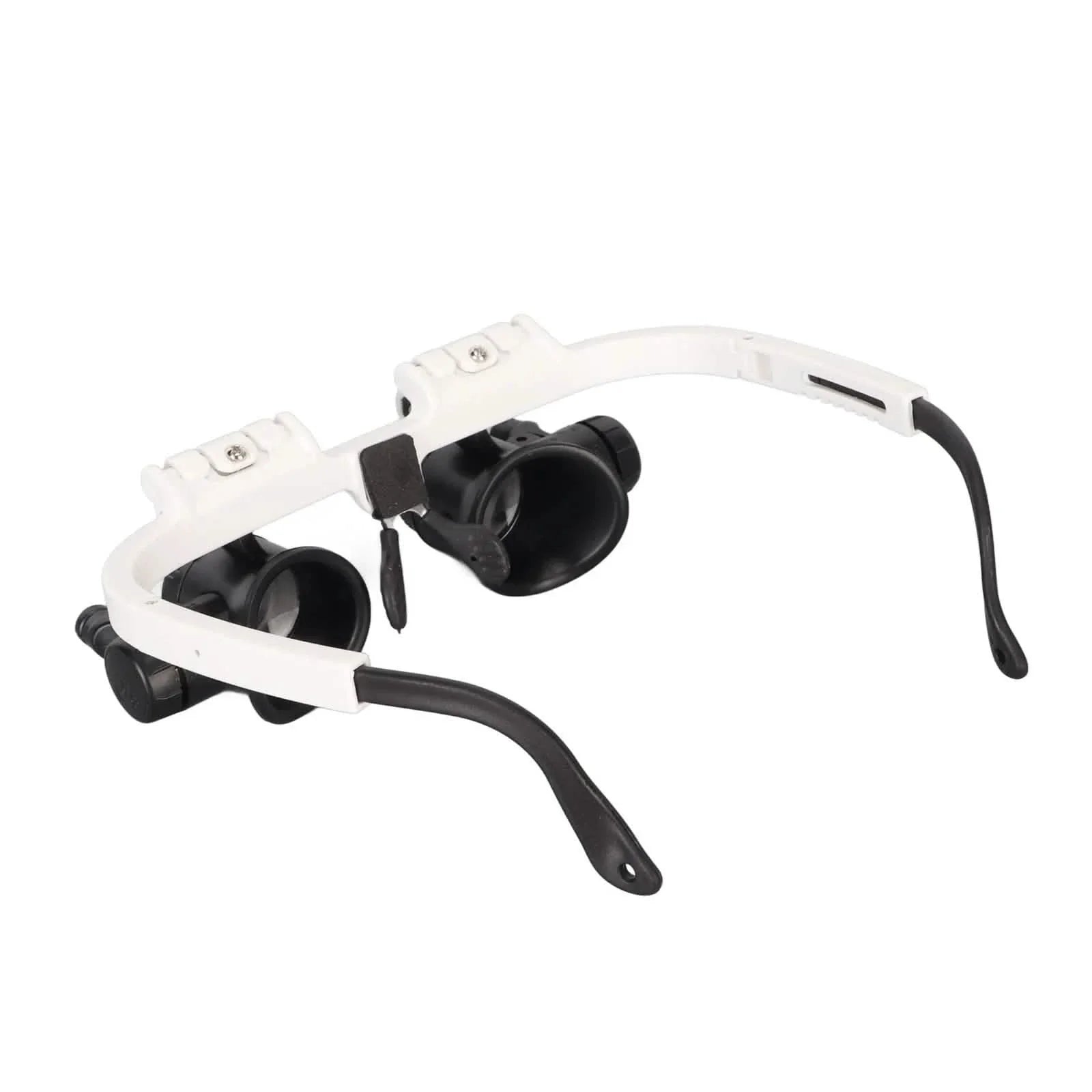 2-LED Head-Mounted Magnifier Glasses – 8x/15x/23x with Repair Light by DailySale