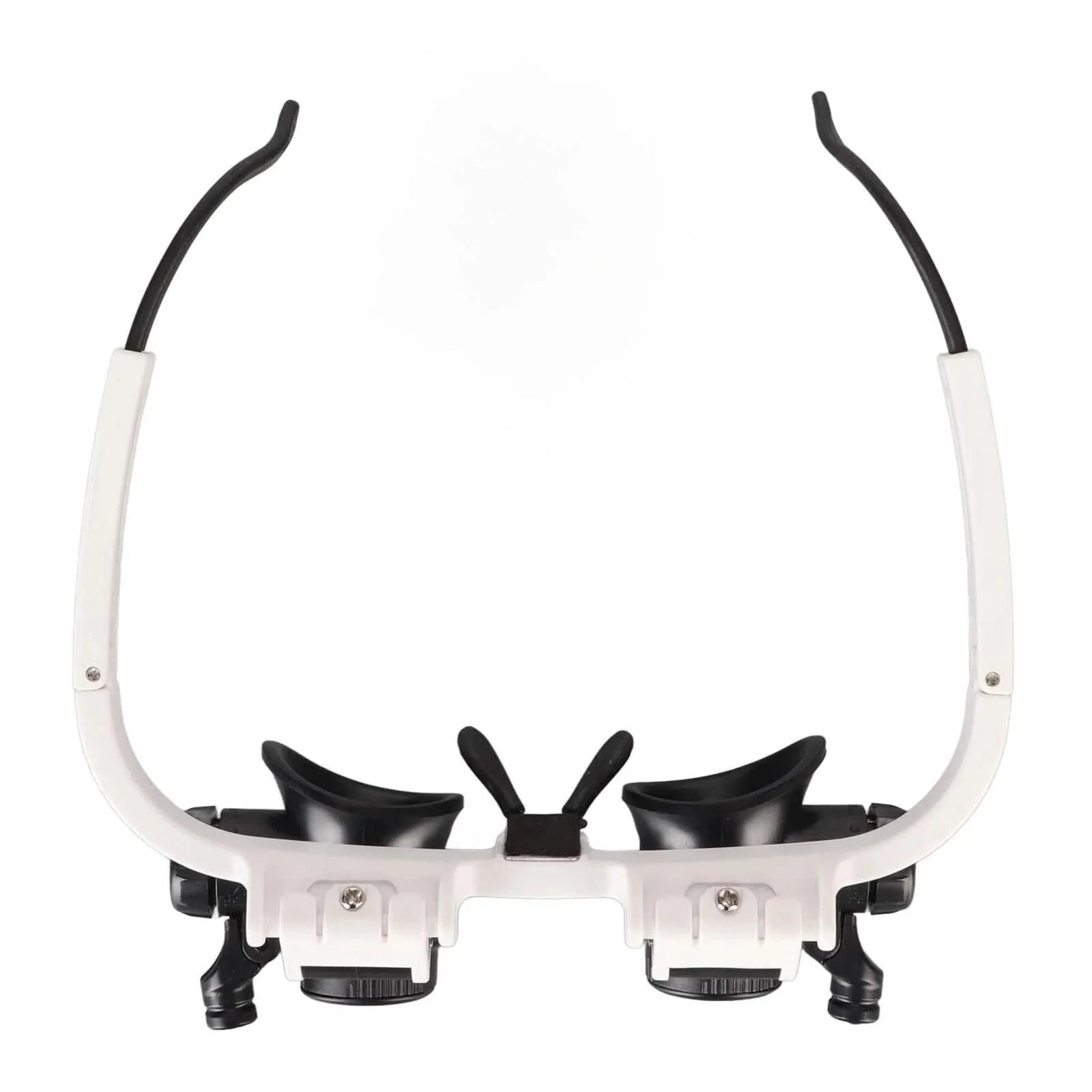 2-LED Head-Mounted Magnifier Glasses – 8x/15x/23x with Repair Light by DailySale