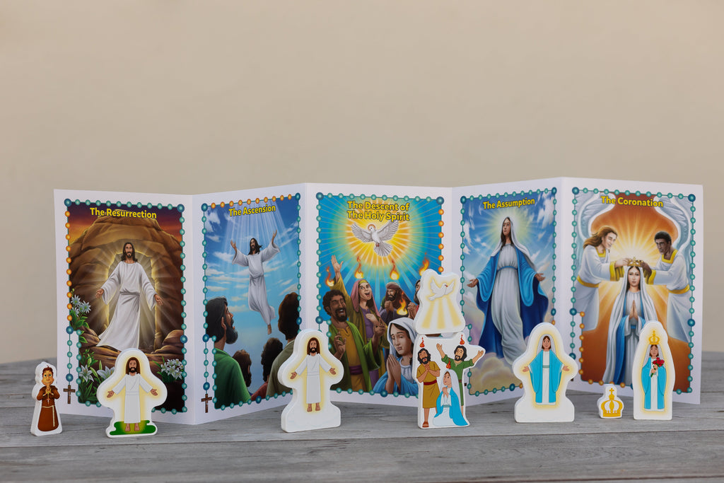 Rosary Pray and Play Set - Deluxe set! by Saintly Heart