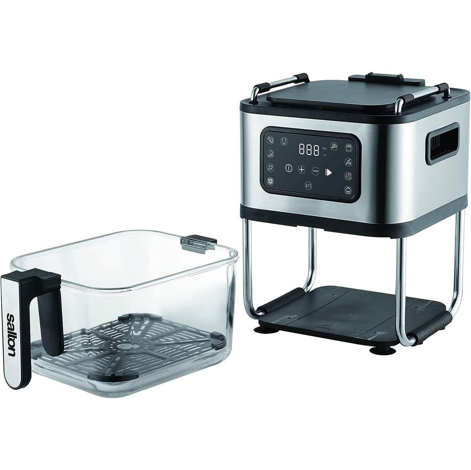 Salton Flip and Cook 3-in-1 Air Fryer, Grill & Dehydrator by DailySale