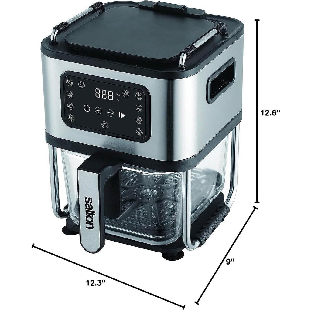 Salton Flip and Cook 3-in-1 Air Fryer, Grill & Dehydrator by DailySale