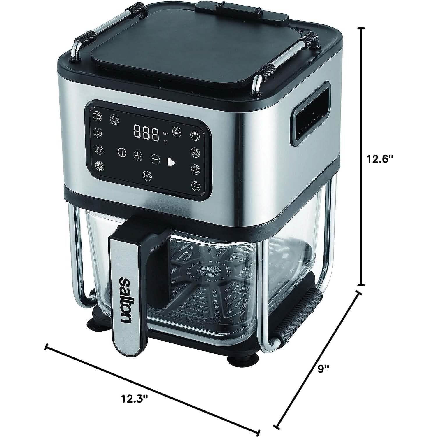Salton Flip and Cook 3-in-1 Air Fryer, Grill & Dehydrator by DailySale