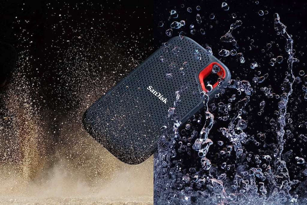 SanDisk 1TB Extreme Portable External SSD - Up to 550MB/s USB-C, USB 3.1 (Refurbished) by DailySale