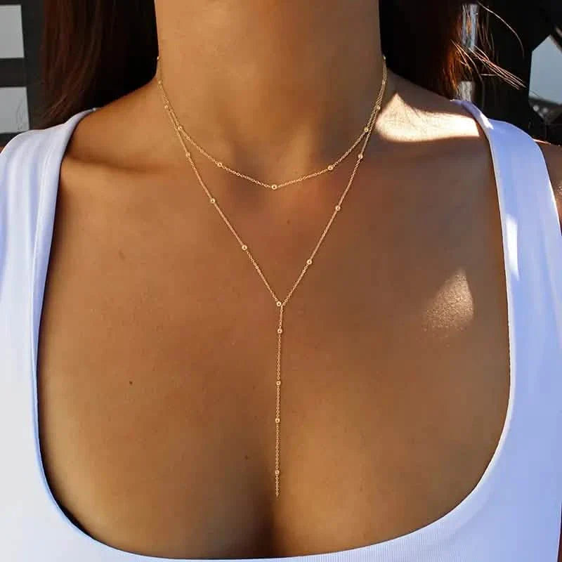 Sexy Tribal Style Iron Chain with Dangling Tassel Pendant by DailySale