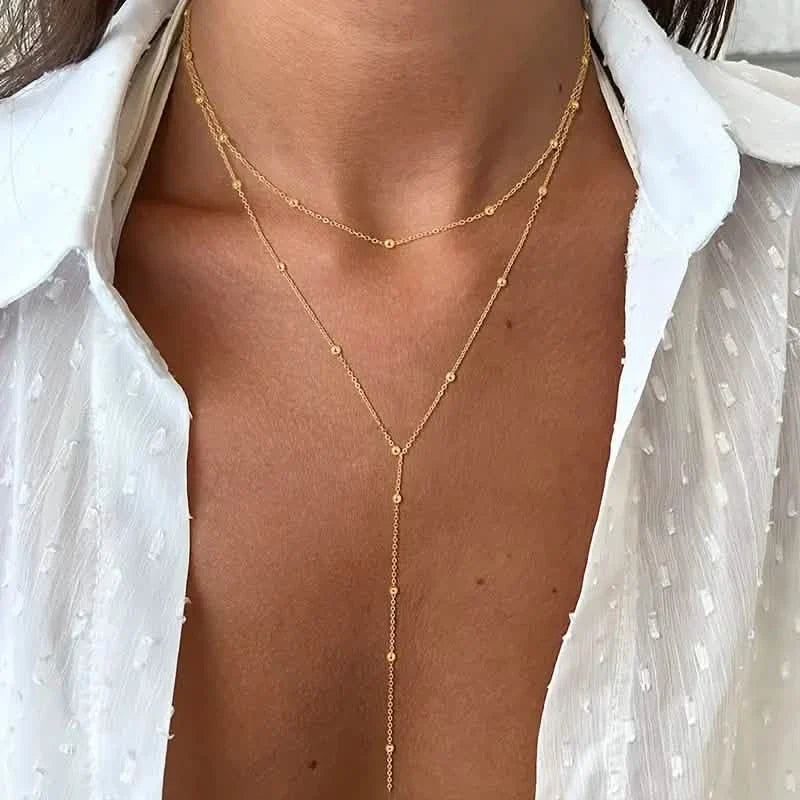 Sexy Tribal Style Iron Chain with Dangling Tassel Pendant by DailySale