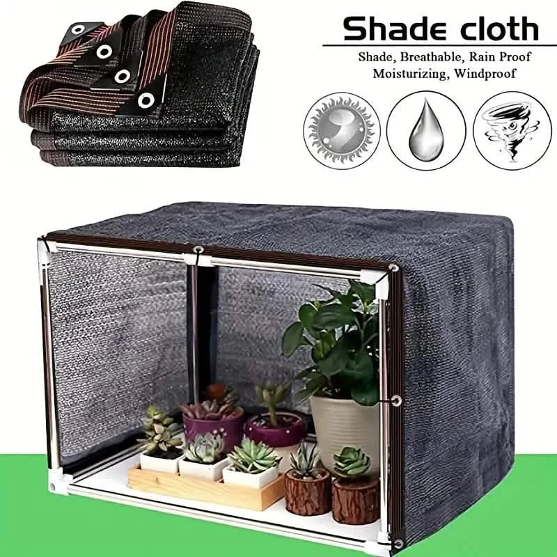 Shade Cloth Outdoor Sun Shade With Grommets by DailySale