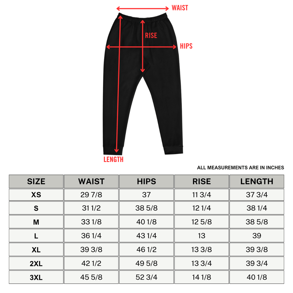 Orange Eclipse Unisex Joggers by Goth Cloth Co.