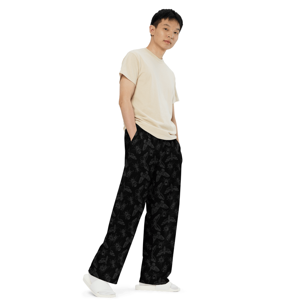 Shadow Swarm Unisex Lounge Pants by Goth Cloth Co.