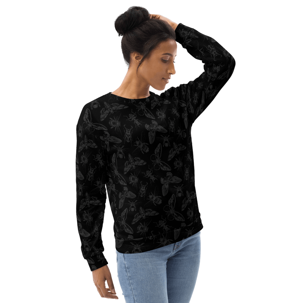 Shadow Swarm Unisex Sweatshirt by Goth Cloth Co.