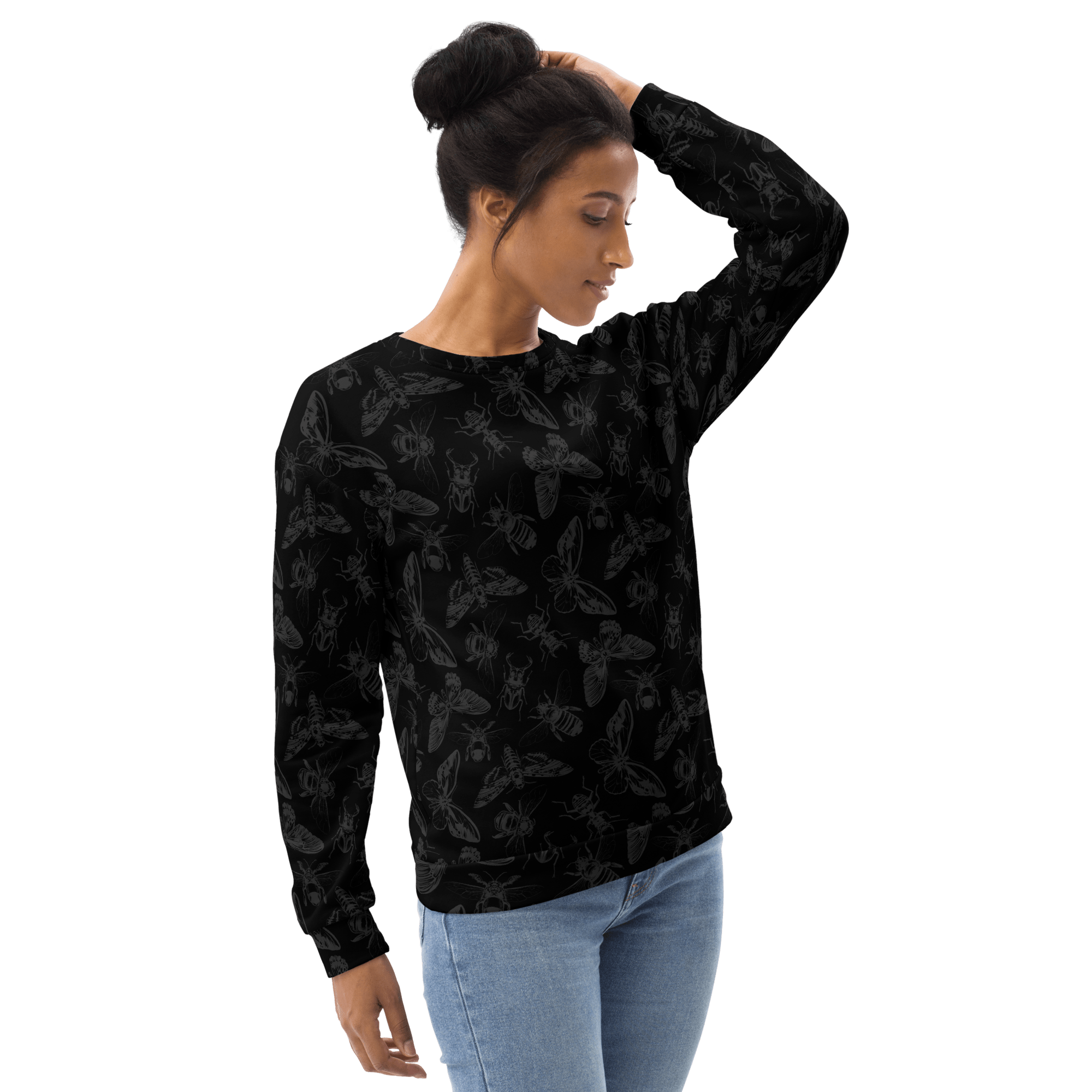 Shadow Swarm Unisex Sweatshirt by Goth Cloth Co.