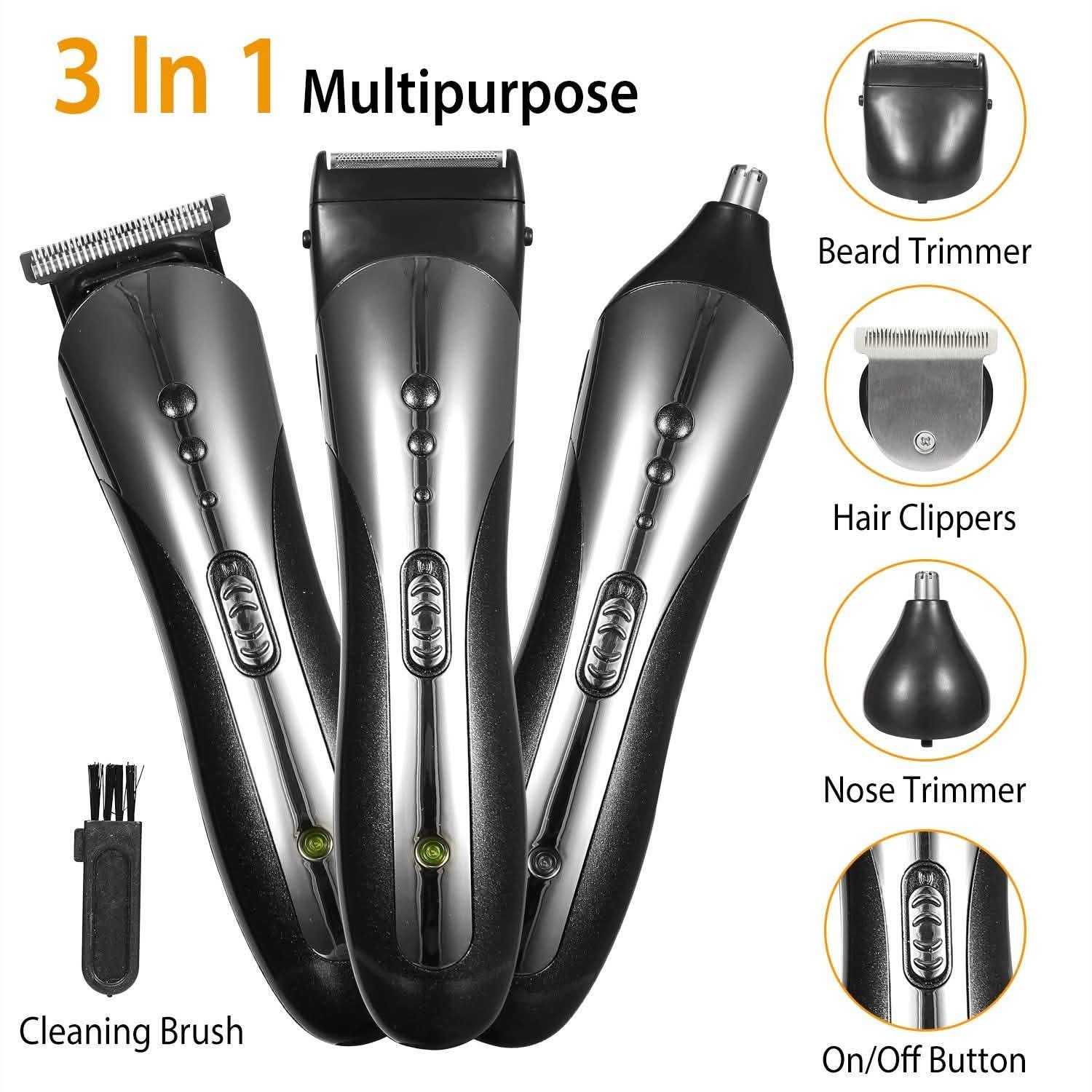 SHINON Men Electric Hair Clipper 3-in-1 by DailySale