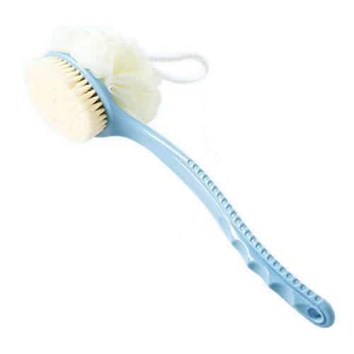 Shower Body Brush with Bristles and Loofah by DailySale