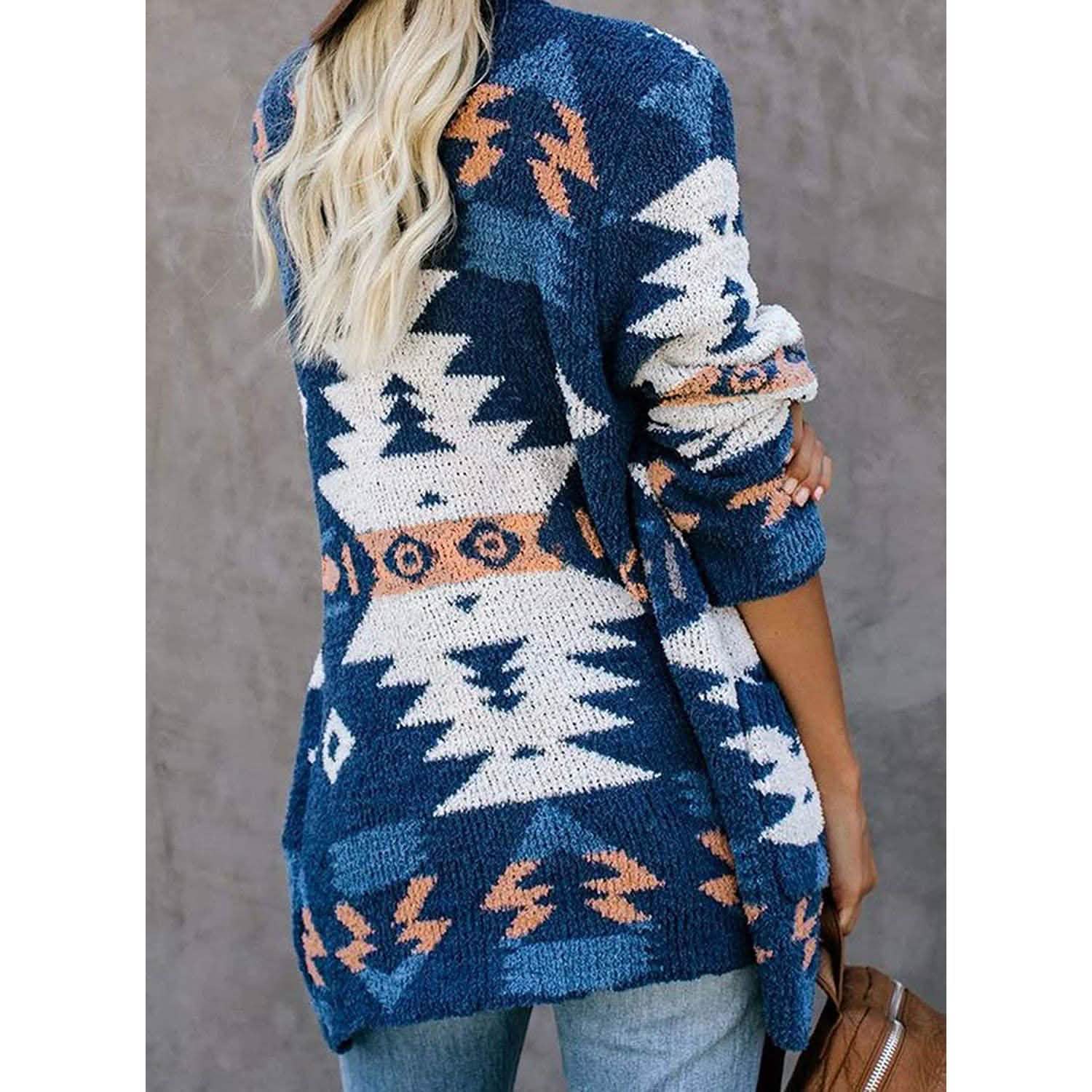 Sidefeel Women Open Front Cardigan Sweater Button Down Knit Sweater Coat by DailySale