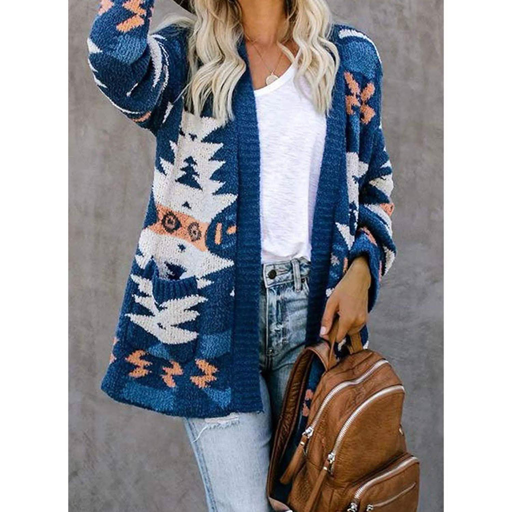 Sidefeel Women Open Front Cardigan Sweater Button Down Knit Sweater Coat by DailySale