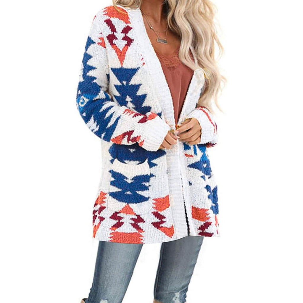 Sidefeel Women Open Front Cardigan Sweater Button Down Knit Sweater Coat by DailySale