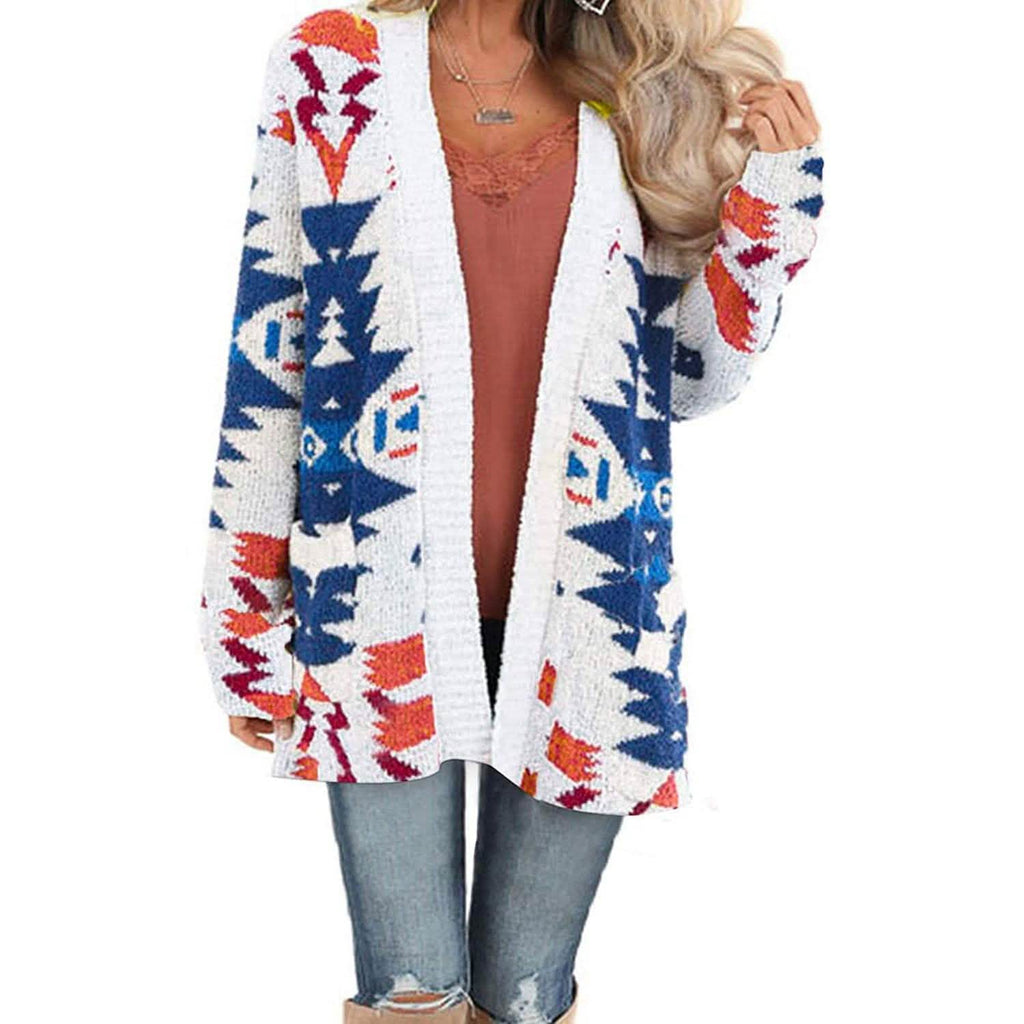 Sidefeel Women Open Front Cardigan Sweater Button Down Knit Sweater Coat by DailySale