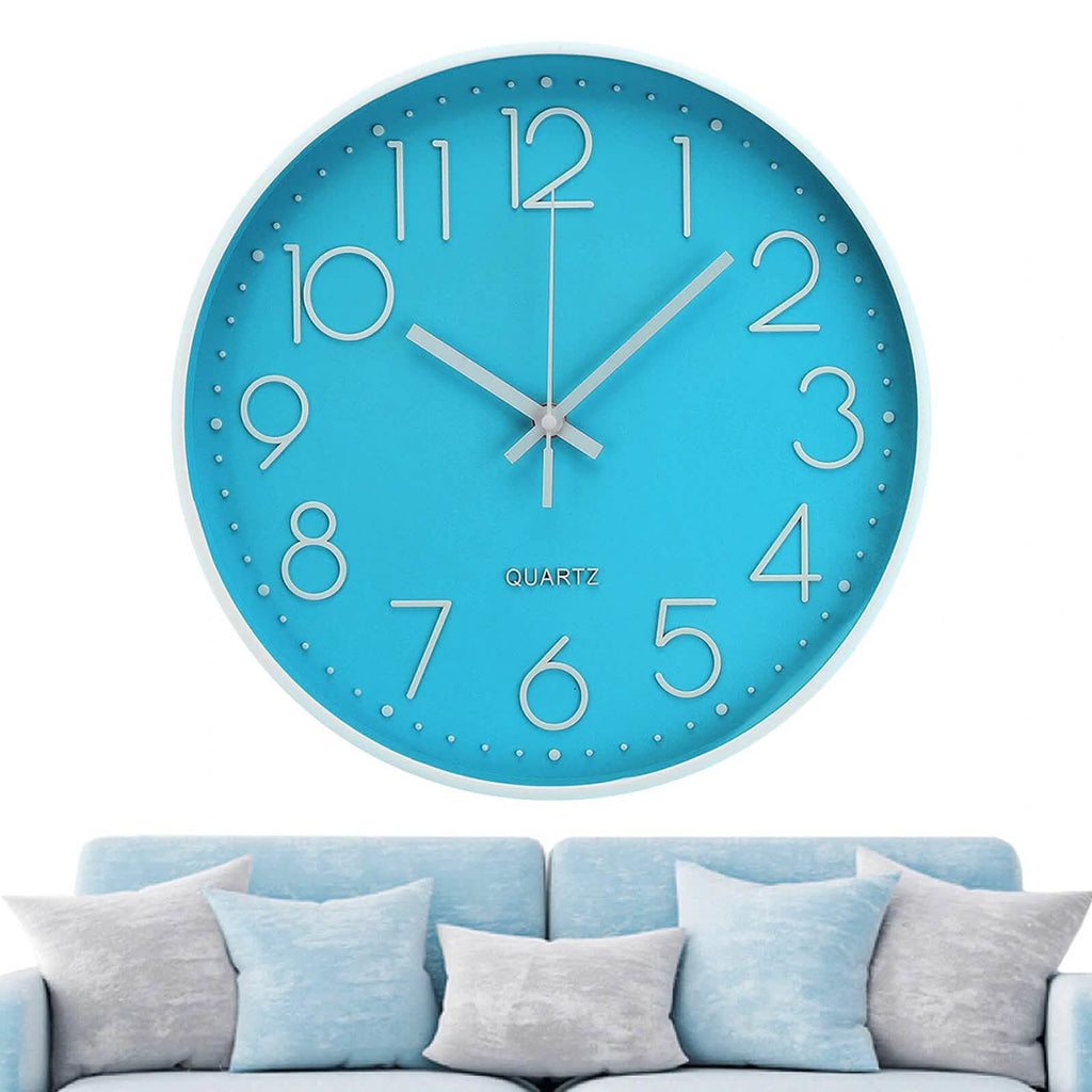 Silent Quartz Decorative Battery Powered Wall Clock by DailySale
