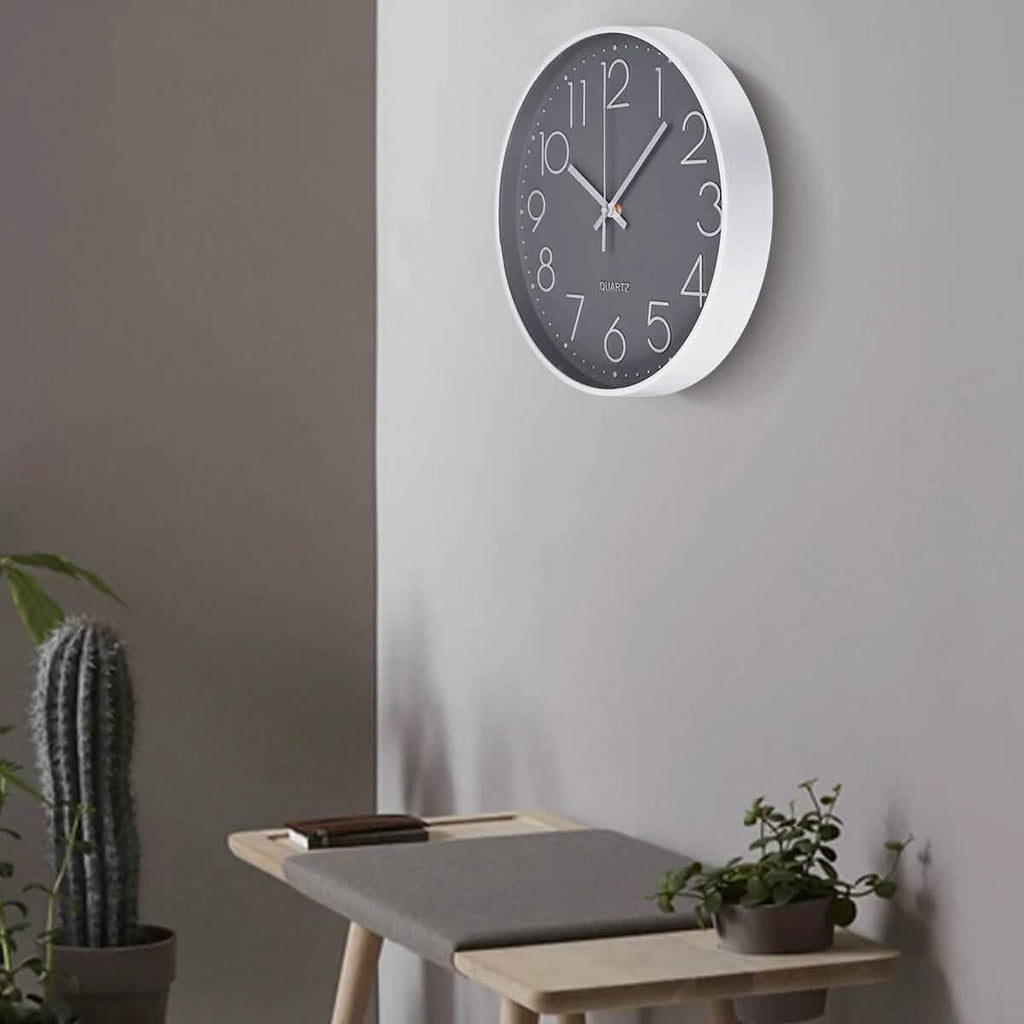 Silent Quartz Decorative Battery Powered Wall Clock by DailySale