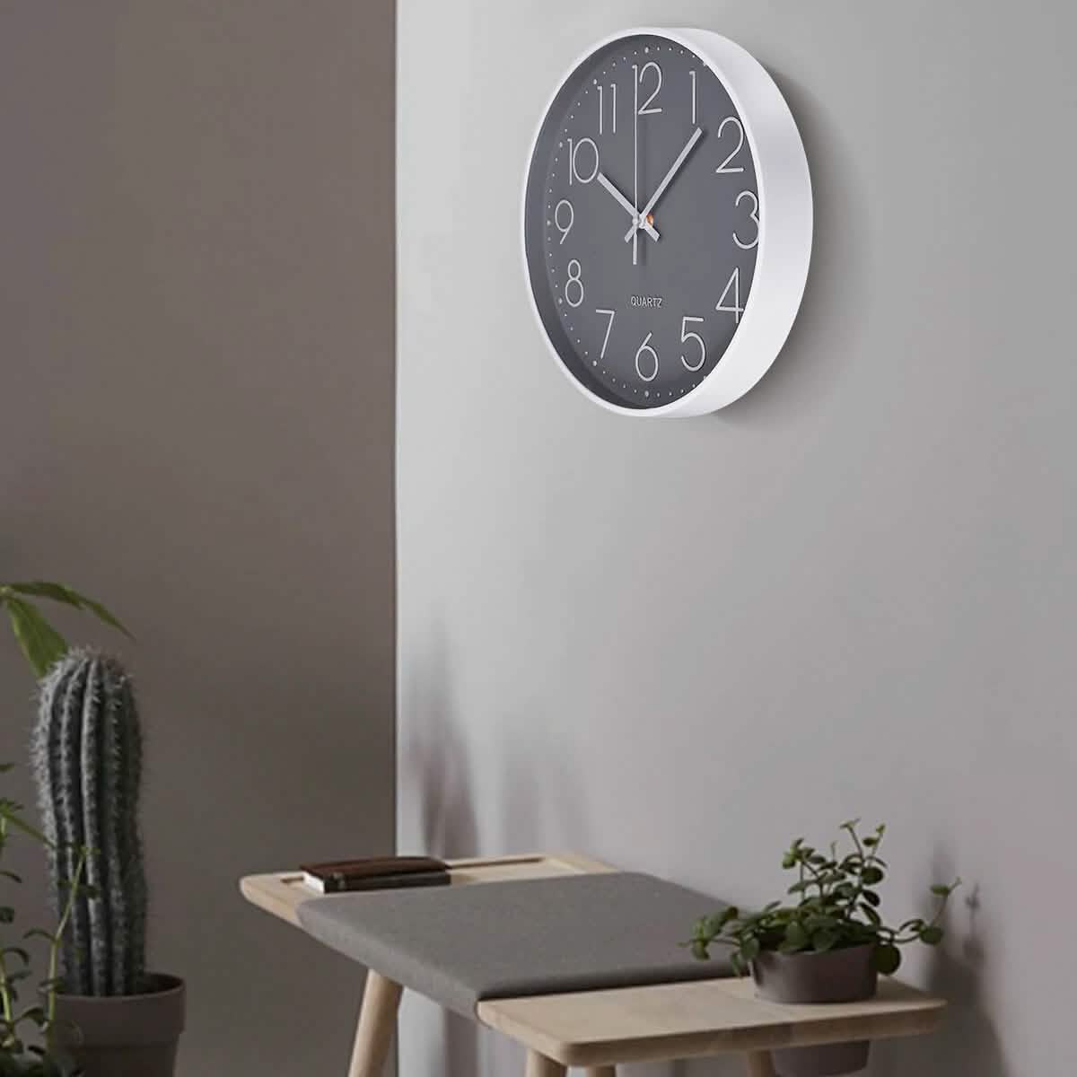 Silent Quartz Decorative Battery Powered Wall Clock by DailySale