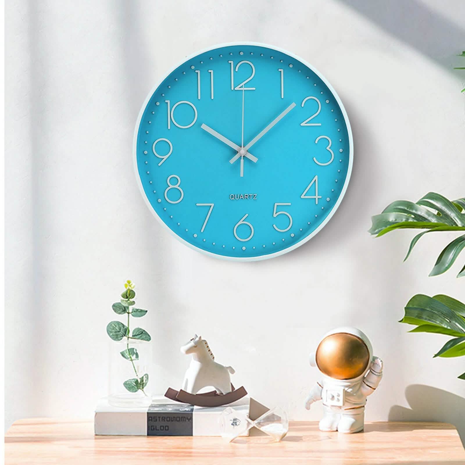 Silent Quartz Decorative Battery Powered Wall Clock by DailySale