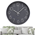 Silent Quartz Decorative Battery Powered Wall Clock by DailySale