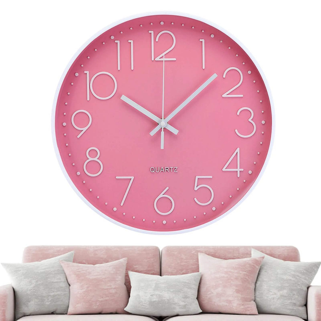 Silent Quartz Decorative Battery Powered Wall Clock by DailySale