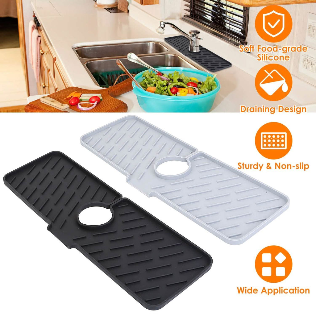 Silicon Faucet Kitchen Sink Mat by DailySale